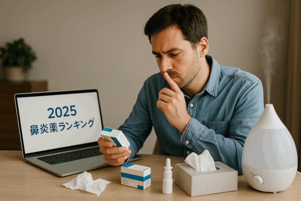 【慢性鼻炎薬ランキング】2025年最新！効果抜群の人気薬5選