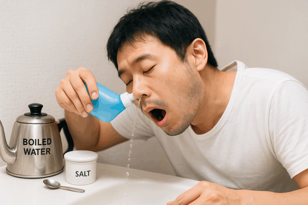 【鼻うがいの真実】慢性鼻炎を自宅ケアで改善する裏ワザ
