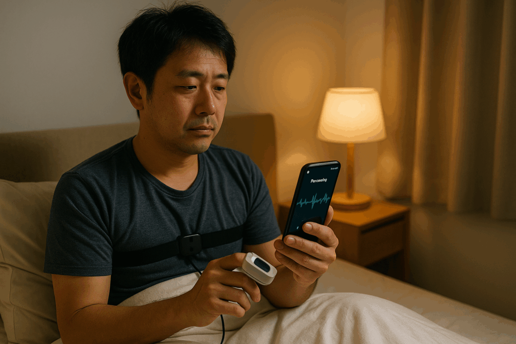 一人暮らしでの睡眠時無呼吸症候群対策！セルフチェックのコツ