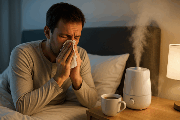 【鼻づまりで寝れない？】驚きの解消法と注意点を徹底解説