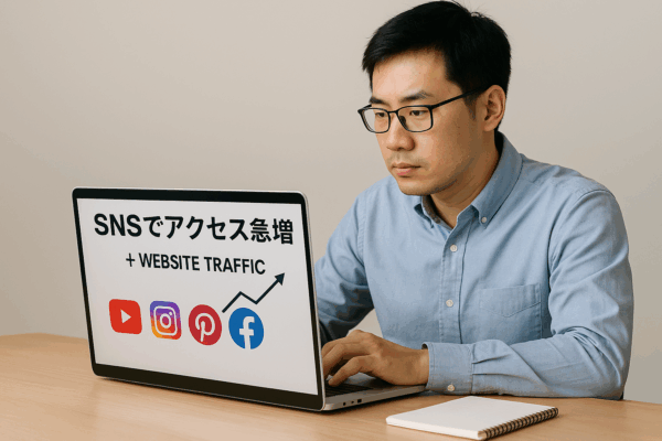 SNSをフル活用してアクセスアップを最大化する方法