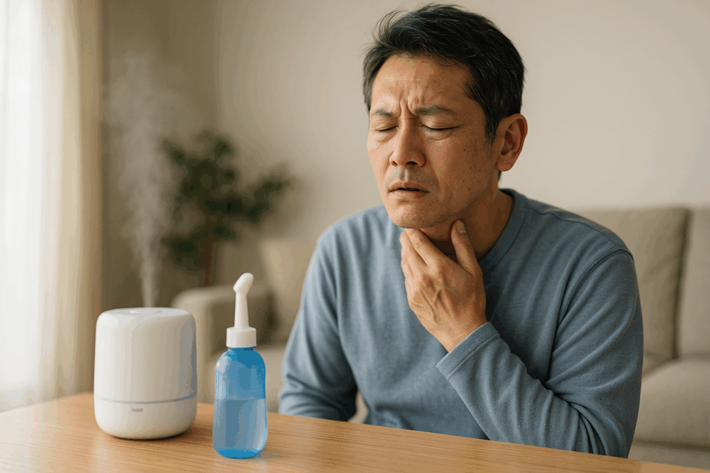 後鼻漏の原因を解決！喉への影響と簡単セルフケア法を徹底検証