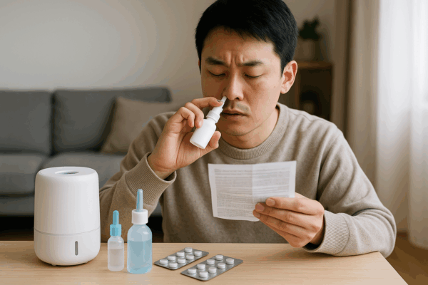 後鼻漏でお悩みの方必見！すぐ効く市販薬の選び方と注意点