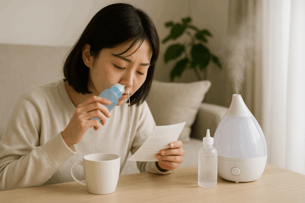 後鼻漏を自力で治す！必見のセルフケアと注意点を徹底解説