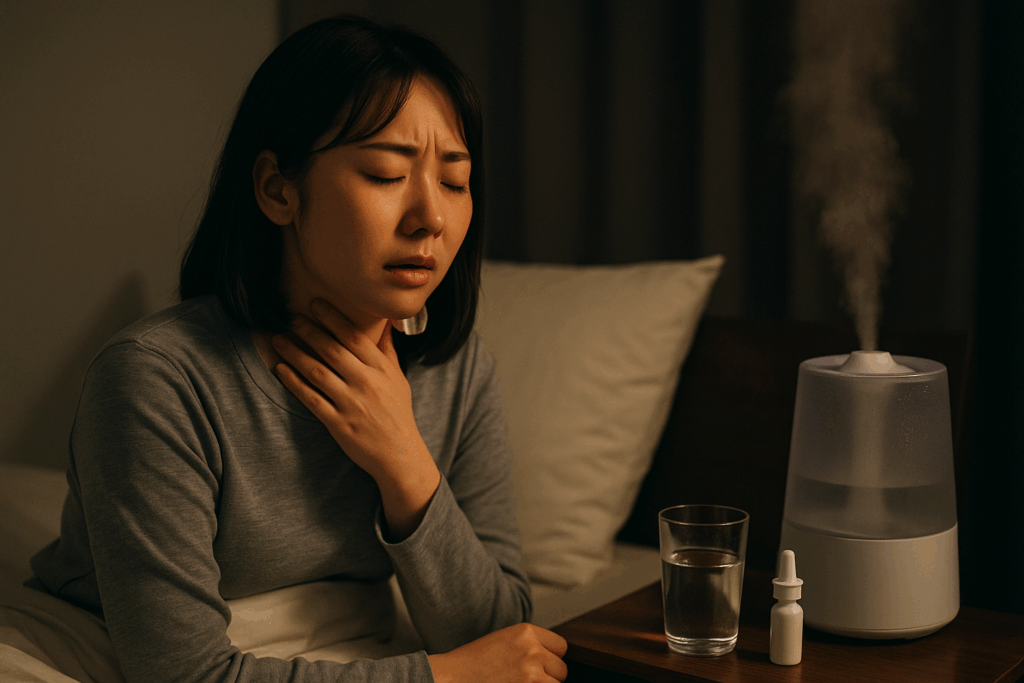 後鼻漏による咳が止まらない？原因と解決策を徹底検証