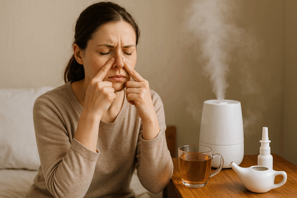 鼻詰まり改善の裏ワザ！ツボ押しで簡単にスッキリする方法とは？