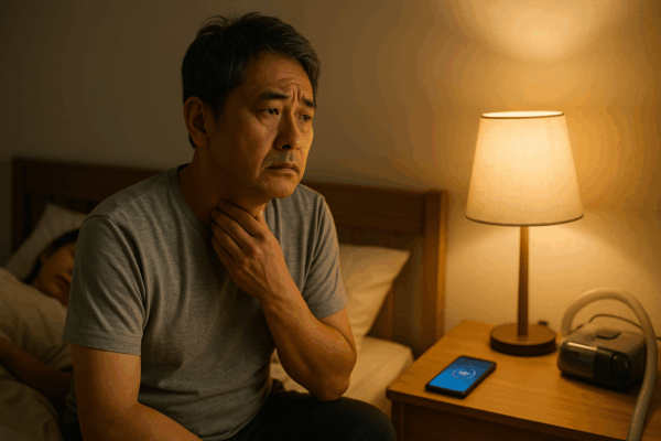 睡眠時無呼吸症候群のセルフチェック方法！あなたは大丈夫？