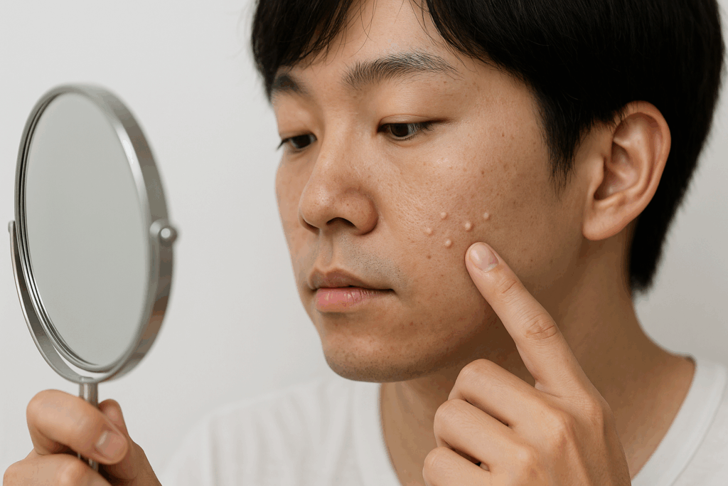 白ニキビの病態と形成メカニズム—閉鎖面皰はいかにして生じるのか